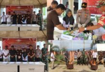 Kejari Morowali Utara Musnahkan Barang Bukti Perkara Narkotika dan Pidana Umum