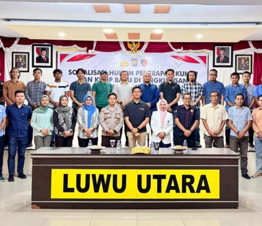Tekankan Pembaruan Sistem Peradilan, Polres Luwu Utara Sosialisasi KUHP dan KUHAP Baru