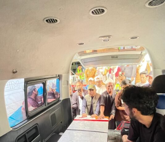 Wakil Ketua II DPRD Luwu Utara Jemput Jenazah Pembalap Motor Nasional Ahwin Sanjaya di Makassar