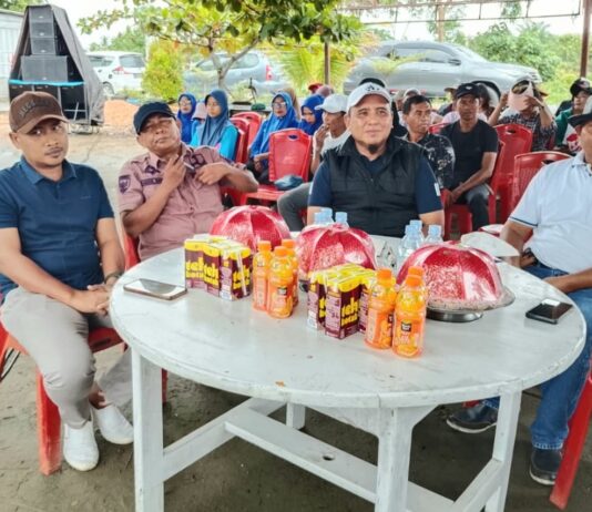 Sarkawi Reses di Ujung suso Burau, Petani Minta Jides Tetap Diperjuangkan !