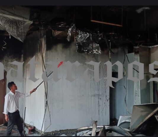 Polisi Lidik Penyebab Kebakaran Proyek Rehab Gedung IGD RSUD I Lagaligo