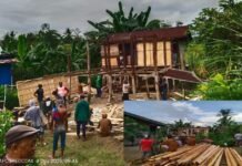 Gubuk Reot Kamaria Keciprat Bantuan Bedah Rumah, Warga Selli Turut Bergotong Royong Membantu