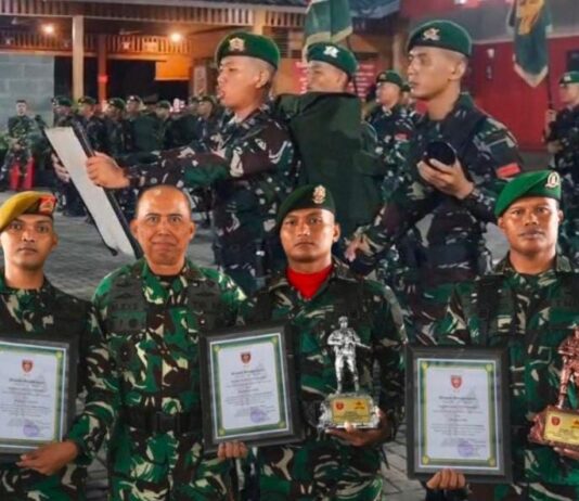 Kedua Kalinya Prajurit Batalyon Armed 21/Kawali Raih Prestasi Berturut-Turut