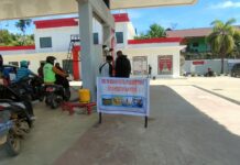 Pengawas SPBU Bahoue Sampaikan Pengisian BBM Bersubsidi Sesuai Kuota dan Data Kendaraan