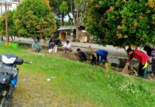 Jumat Bersih Juara Terus Berjalan di Desa Solo, Kepala Desa Ajak Warga Jaga Budaya Gotong Royong.