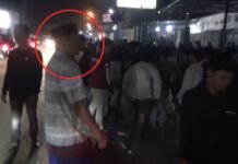 Petugas Kewalahan Bubarkan Kerumunan Masyarakat, dengan Sekejap Bubar Setelah Kades Ini Datang