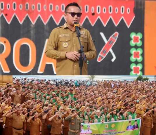 Pimpin Apel Perdana ASN 2026, Bupati Delis Dorong Evaluasi Kinerja dan Pelayanan Publik