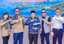Sriwijaya Air Buka Penerbangan Perdana Morowali–Makassar, Bupati Morut Turut Jadi Penumpang