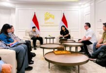 Paparkan Infrastruktur Rusak Parah, Bupati Morowali Utara Temui Kepala Bappenas