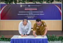 Pemkab Morut Perkuat Tata Kelola Keuangan Daerah, Teken Nota Kesepahaman dengan BPKP Sulteng