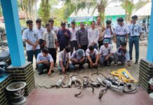 Razia di Sekolah, Pemdes Lara Bersama Kepsek SMAN 7 dan Polsek Baebunta Amankan 16 Knalpot Bogar