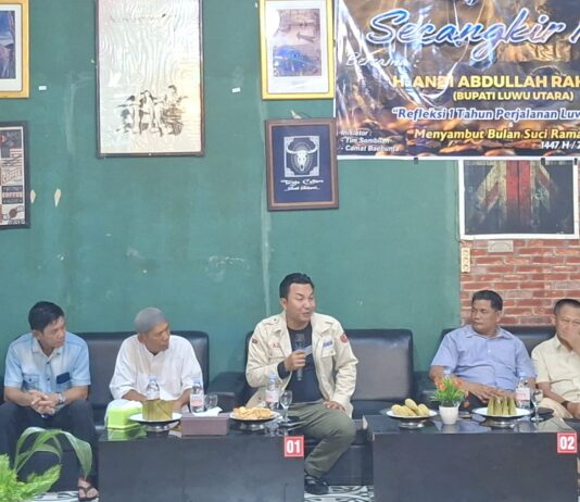 Satu Tahun Kepemimpinan Bupati, Pemerintah Kecamatan Baebunta Bersama Tokoh Pemuda Salassa Gelar ” Secangkir Kopi “
