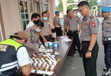 Berantas Penyalahgunaan Narkotika, PJU Hingga Personel Sipropam dan Polwan Polres Luwu Utara Jalani Tes Urine