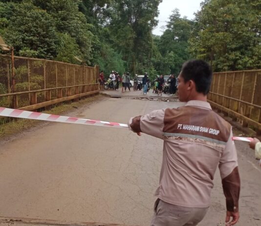 Jembatan Gate 1 Ambles, PT Vale Utamakan Keselamatan Pengguna Jalan