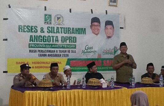 Camat Bungku Utara Hadiri Reses DPRD Provinsi Sulteng, Warga Tirongan Bawah Sampaikan Aspirasi