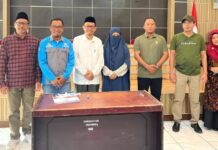 Sertijab Disdikbud Luwu Utara dari Pejabat Drs.Misbah Kepada Plt.Kadis Pendidikan Kamaluddin Alnan