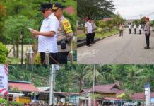 Bupati Morowali Utara Pimpin Apel Siaga Ramadhan di Polres, Perkuat Pengamanan Kamtibmas