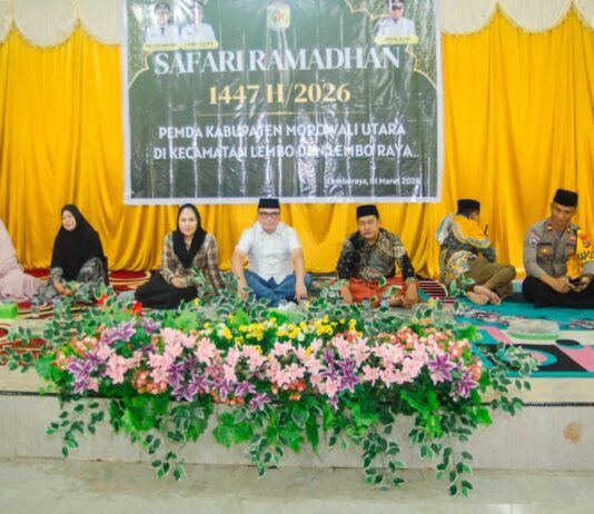 Safari Ramadhan Pemkab Morowali Utara Dipusatkan di Desa Pontangoa Lembo Raya