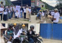 PSI Morut Berbagi Takjil di Bunta, Suryani Kahar: Puasa Mengajarkan Solidaritas dan Kepedulian