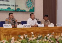 Bupati Morowali Utara Hadiri Rakor Lintas Sektoral Kesiapan Idulfitri 1447 H