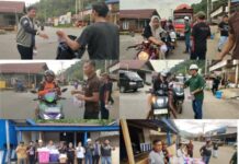 Ramadan Penuh Berkah, PT ANA Bersama PWI Morowali Utara Berbagi 250 Paket Takjil untuk Warga