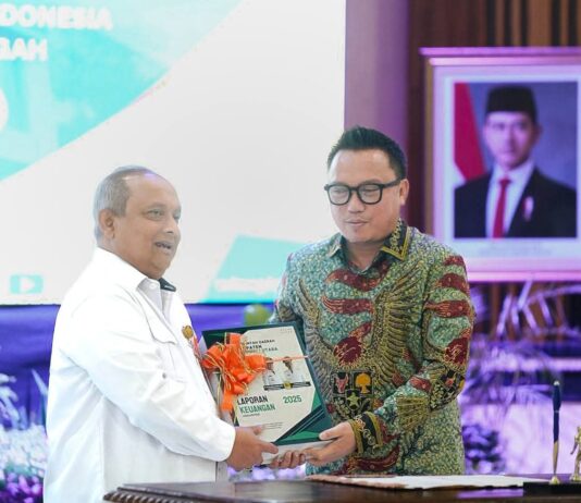 Pemkab Morut Serahkan LKPD 2025 ke BPK, Bidik WTP Keenam Secara Berturut-turut