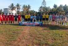 Kadisporapar Luwu Utara Buka Turnamen Sepakbola Rampoang Cup Ke-32 Tahun di Desa Takkalala