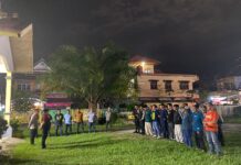 Antisipasi Gangguan Kamtibmas, Forkopimcam Baebunta Lakukan Patroli Gabungan