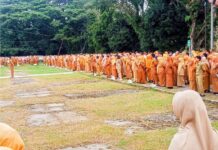 Apel Pagi Perdana Pascalibur Idulfitri, Sekda Luwu Utara Apresiasi Tingginya Kehadiran ASN