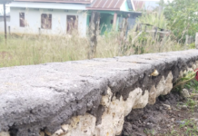 Proyek Talud di Selli Bengo Tanpa Galian, Gunakan Semen Merdeka dan Batu Kapur !