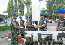 Wujud Nyata Kepedulian Pimpinan TNI, Komandan Subdenpom XIV/1-2 Bantaeng, Bagi-Bagi THR