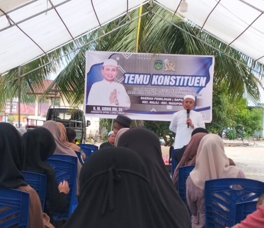 HM Siddiq BM Reses Perseorangan di Malili, Masyarakat Ucap Terima Kasih