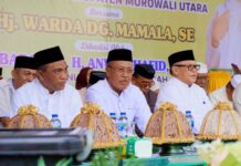 Wabup Djira K Hadiri Halal Bihalal, Ribuan Warga Padati Lapangan Morokoa