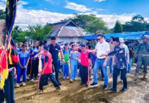 Bupati Morut Hadiri Kegiatan O2SN dan FLS3N Tingkat Kecamatan Lembo Raya