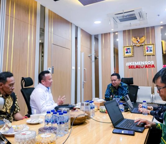 Bupati Delis Perkuat Sinergi dengan Kemensos, Dorong Sekolah Rakyat di Morowali Utara