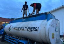 Dua Truck Tangki Plat DT Diduga Angkut Solar Subsidi Ilegal, Ditreskrimsus Polda Sulteng Lakukan Penyelidikan