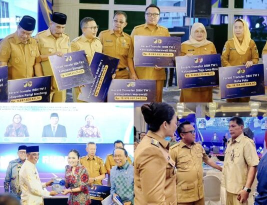 Delis Julkarson Hehi dan Febriyanthi Hongkiriwang Hadiri Pembukaan Musrenbang RKPD Sulteng 2026