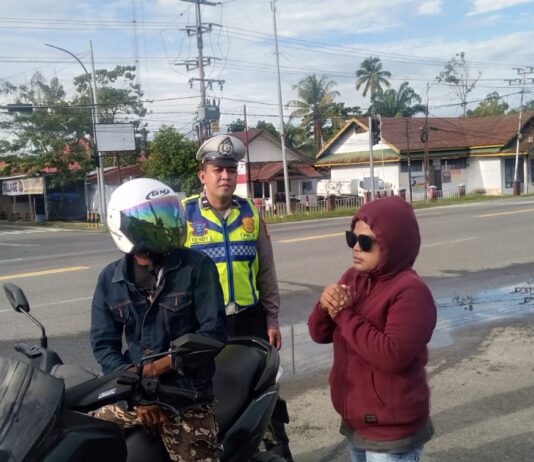 Edukasi Pengendara Untuk Cegah Kecelakaan, Satlantas Polres Luwu Utara Intensifkan KRYD