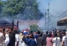Bangunan Non Permanen Terbakar di RSUD Masamba, Penyebabnya Masih Dalam Penyelidikan