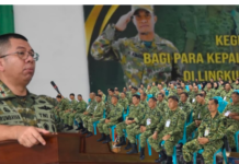 Hari Kedua Retret di Yon Armed 21/Kawali, Danrem 141/TP Hadir Sebagai Narasumber