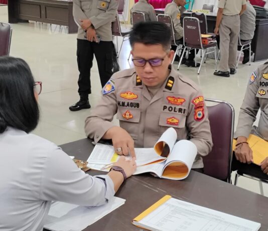 Polres Luwu Utara Terima Kunjungan Tim Audit Kinerja Tahap I Itwasda Polda Sulsel