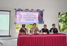 KKN-T UMP Posko X Gelar Seminar, Ini Harapan Kades Teromu !
