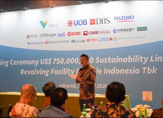 Perkuat Strategi Keuangan Berkelanjutan, PT Vale Raih Fasilitas Pinjaman Sindikasi Berbasis ESG Senilai US$750 Juta