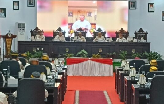 Ketua DPRD Buka Rapat Paripurna Peringatan Hari Jadi ke-27 Kabupaten Luwu Utara