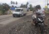 Proyek Kupasan Aspal Jalan Trans Sulawesi di Tomoni Jatuh Korban Lagi, Pengedara Diimbau Hati-hati !