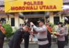 Polres Morut Gelar Wisuda Purna Bhakti Wakapolres Morowali Utara dengan Penuh Haru