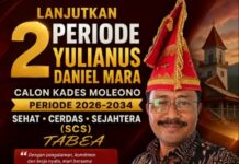 Yulianus Daniel Mara Paparkan Visi Misi dan Program Kerja untuk Desa Moleono