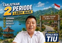 Acil Utrat Helai Siap Lanjutkan Pembagunan Desa Tiu Periode 2026-2034