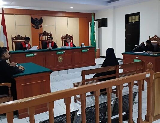 Sidang Perdana Dugaan Penggelapan Rp 3 Miliar di PN Tolitoli, Sekar Arum Tolak Restorative Justice
