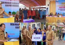Desa Maralee Jadi Tuan Rumah Lomba Desa Tingkat Kabupaten Morowali Utara
